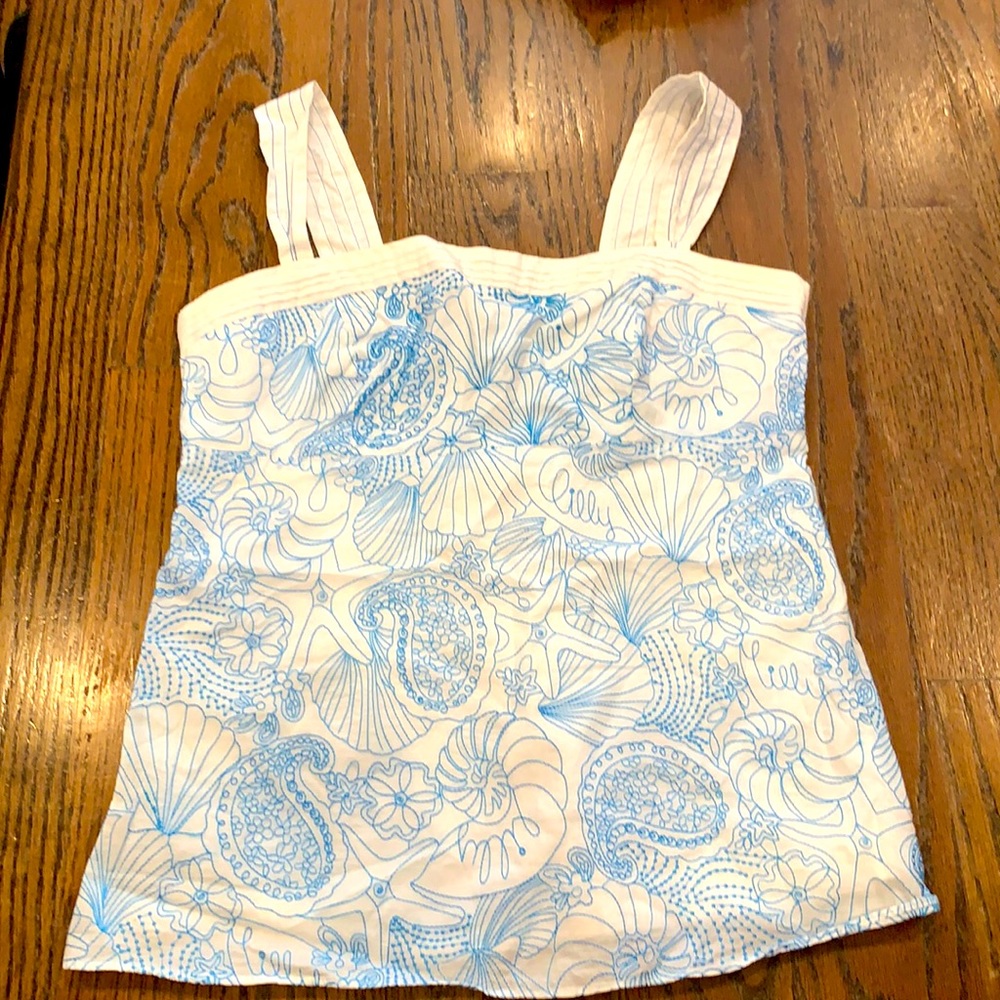 Retired Lily Pulitzer print top